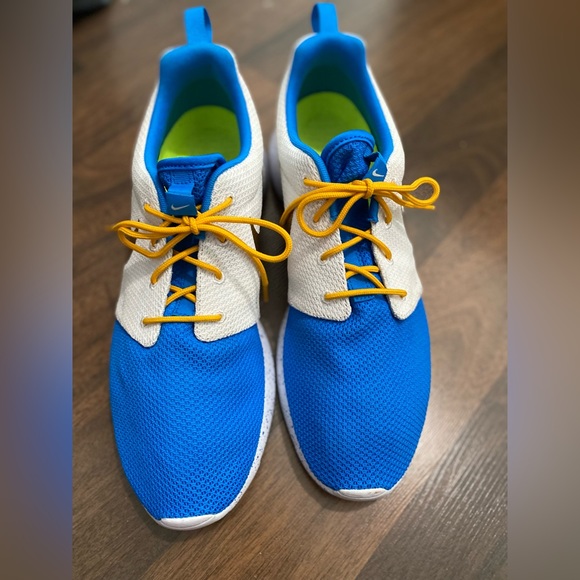 NWOT Nike  MBFS Essential Iconic White Blue Casual Men Sneakers Size 12 - Picture 6 of 13